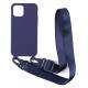 Compatible with Apple , Color Adjustable Webbing Strap Skin Phone Case