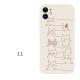 Compatible with Apple, Compatible with Apple , Iphone12 Line Cat IPhone Case