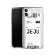 City Barcode Painted Mobile Phone Case