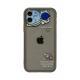 Compatible with Apple , Original Cartoon Phone Case Transparent Black