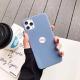 Liquid Silicone Glass Case Apple Phone Case