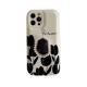 Premium Black And White Flower Pearl Holder