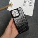 The First Layer Of Cowhide Is Suitable For 13pro Mobile Half-pack Hard Shell Mini Leather Retro