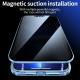 Anti-Privacy Magneto Double Sided Metal Frame Protective Cover