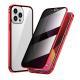 Anti-Privacy Magneto Double Sided Metal Frame Protective Cover
