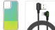 Mobile Phone Case And IPhone1.2m Charging Cable