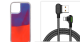Mobile Phone Case And IPhone1.2m Charging Cable