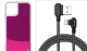 Mobile Phone Case And IPhone1.2m Charging Cable