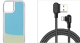 Mobile Phone Case And IPhone1.2m Charging Cable