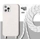 Fully Degradable Bamboo And Wood Fiber Lanyard Phone Case