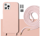 Fully Degradable Bamboo And Wood Fiber Lanyard Phone Case