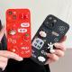Cartoon New Year Doll Silicone Skin Phone Case