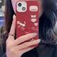 Cartoon Bear Girl Skin Silicone Phone Case