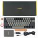 Key Mechanical Keyboard Two Colors Key CAP Computer E-sports Game MonochromeRGB Light