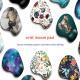 E-Commerce Wristband Rubber Sole Keyboard Pad Flower Game Office Set
