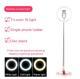 Selfie Ring Light LED Portable For Youtube Vlog Live Photo