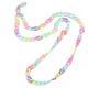 Mixed Color Colored Acrylic Crossbody Chain