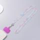 Mixed Color Colored Acrylic Crossbody Chain
