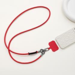 Leather Mobile Phone Lanyard Anti-lost Crossbody Back Halter Strong Durable Strap Rope