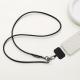 Leather Mobile Phone Lanyard Anti-lost Crossbody Back Halter Strong Durable Strap Rope