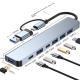Type-c Cable Seperater Laptop Multi-interface Hub