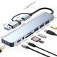 Type-c Cable Seperater Laptop Multi-interface Hub
