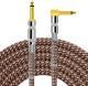 65mm TS Plug Audio Cable 635 Dual Channel Audio Amplifier Cable Monitor Balance Alignment