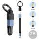 Key Chain Data Cable Short Portable Fast Charge Line