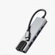 5-in-1 Type-c To HDMI Network Card USB Expansion Dock