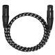 Cannon Wire Male To Female Audio Microphone Connector Cable
