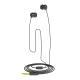 Wired With Controller In-ear Earphone Silicone Fashion Sleep Mobile Phone Headset