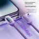 Transparent Digital Display PD27W Fast Charging Data Cable