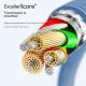 Transparent Digital Display PD27W Fast Charging Data Cable