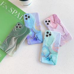 Gradient marble phone case
