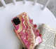 Marble pattern double-layer mobile phone case