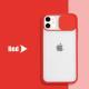 Frosted transparent mobile phone case