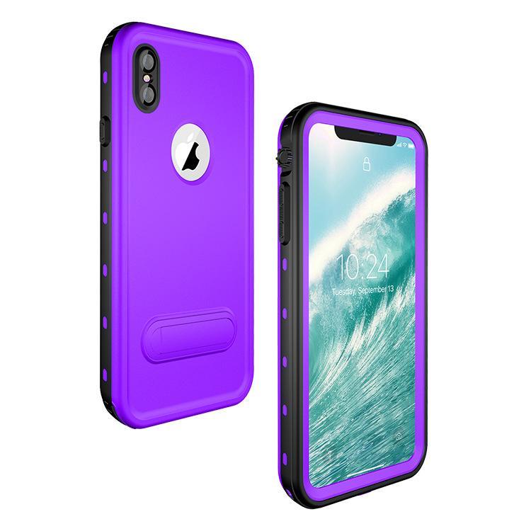 Compatible with Apple, Phone Case for iPhone - Waterproof & Shockproof Grass Blue