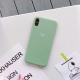 Simple silicone mobile phone case