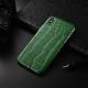 Anti-fall grid smooth PU leather case