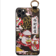 Lucky Cat Phone Case with Hand Strap and Key Chain