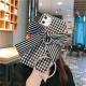 Compatible with Apple , Lattice Bowknot Iron Ring Soft Phone Case