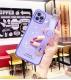 Compatible with Apple, Compatible with Apple , Electroplating Mobile Phone Case Wristband 6D Fine Hole All-Inclusive iPhone Case