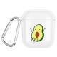 Compatible with Apple, AirPods Protective Case PC Avocado Earphone Box