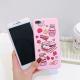 Cartoon Pink Small Fresh Strawberry Mobile Phone Case