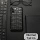 Compatible with Apple , Limited Edition New Half-Pack Anti-Fall Leather Protective Case