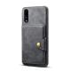Simple Imitation Cowhide Pattern Magnetic Buckle Flip Phone Back Cover