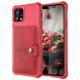 Leather Card Wallet Magnetic Protective Cover Flip Wallet Protective Cover