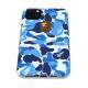 Compatible with Apple, Apeman Blue Camouflage Phone Case For IPhone