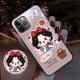 Compatible with Apple, Compatible with Apple , Cute Cartoon Girl Series Incoming Call LED Flashing Iphone12 Pro Max Phone Protective Case 