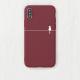 Compatible with Apple , Simple Paint Me Crow Line Kitten Phone Case